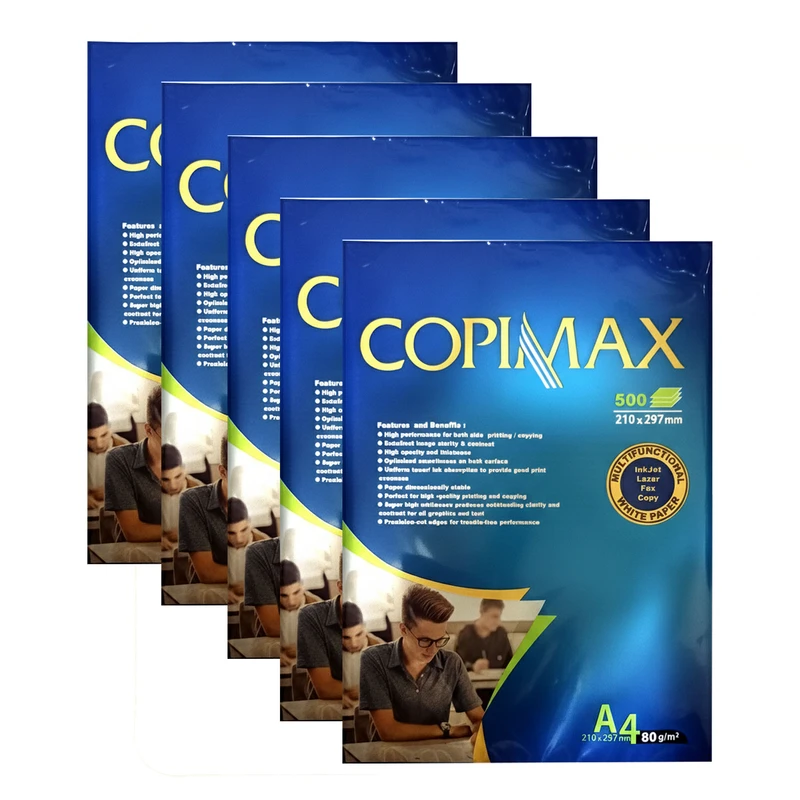 کاغذ چاپی A4 کپی مکس مدل 026 بسته 2500 عددی