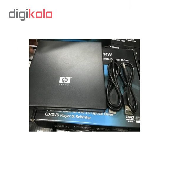 درایو DVD اکسترنال اچ پی مدل SLIM PORTABLE