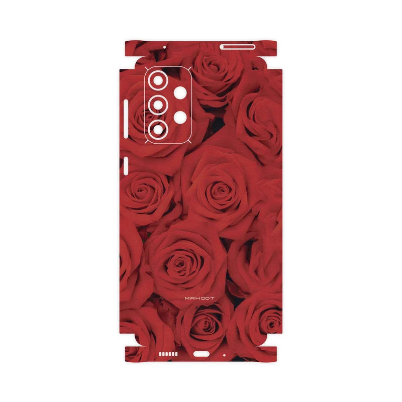برچسب پوششی ماهوت مدل Red-Flower-FullSkin مناسب برای گوشی موبایل سامسونگ Galaxy A33 5G