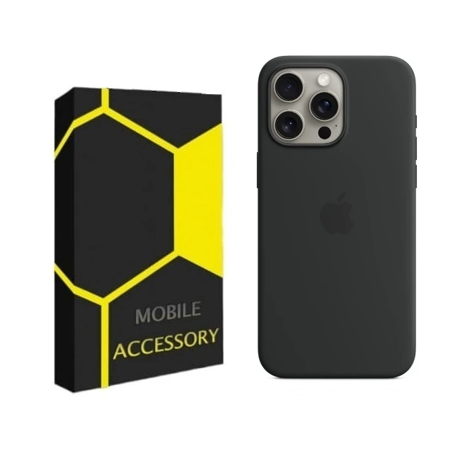 کاور مدل silicone مناسب برای گوشی موبایل اپل iPhone 15 Pro Max