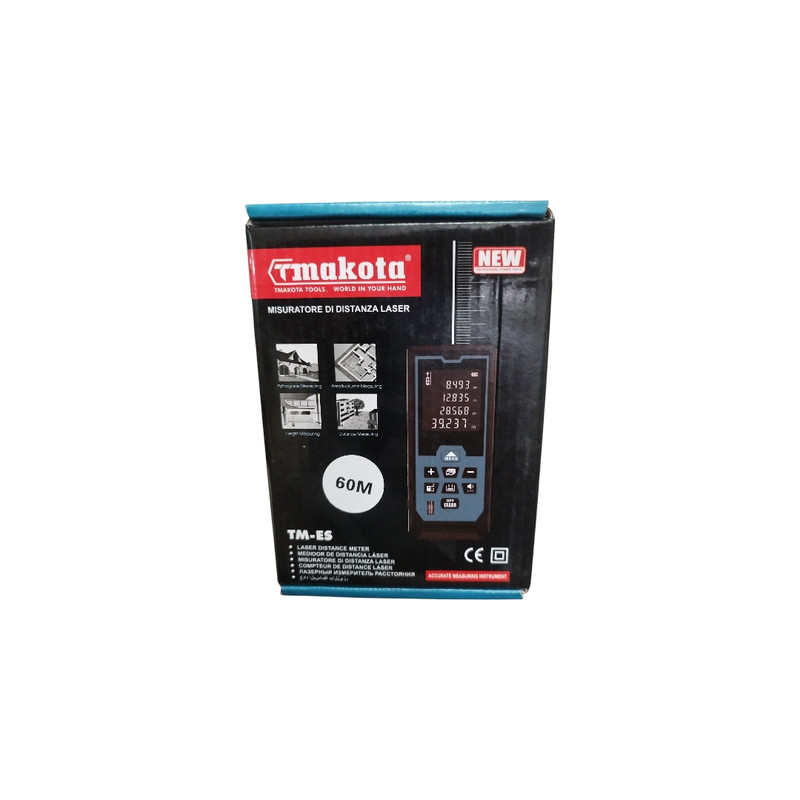 متر لیزری مدل TM_ES-60 برد 60 متر