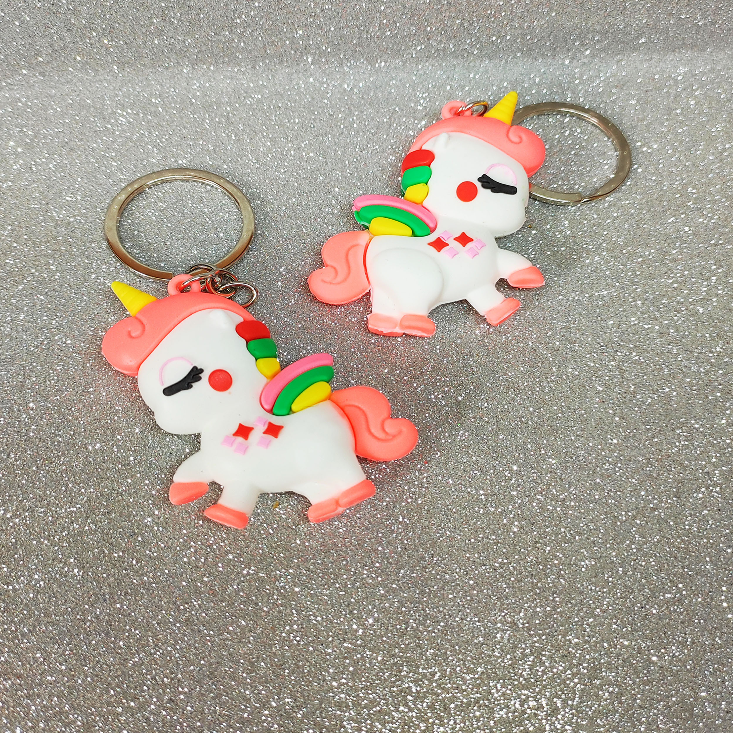 جاکلیدی دخترانه مدل اسب تک شاخ طرح یونی کورن