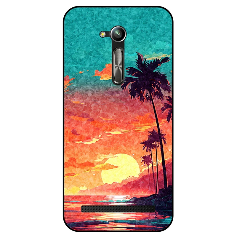 کاور مگافون طرح تابستان مدل 8000 مناسب برای گوشی موبایل ایسوس Zenfone Go / ZB452KG