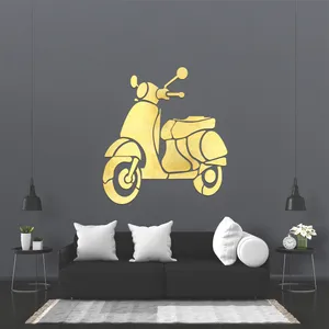 استیکر آرتافرین مدل موتور وسپا فانتزی