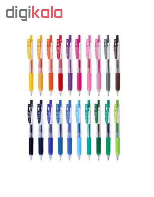 روان نویس 5 میلی متری زبرا مدل Sarasa Clip بسته 10 عددی
