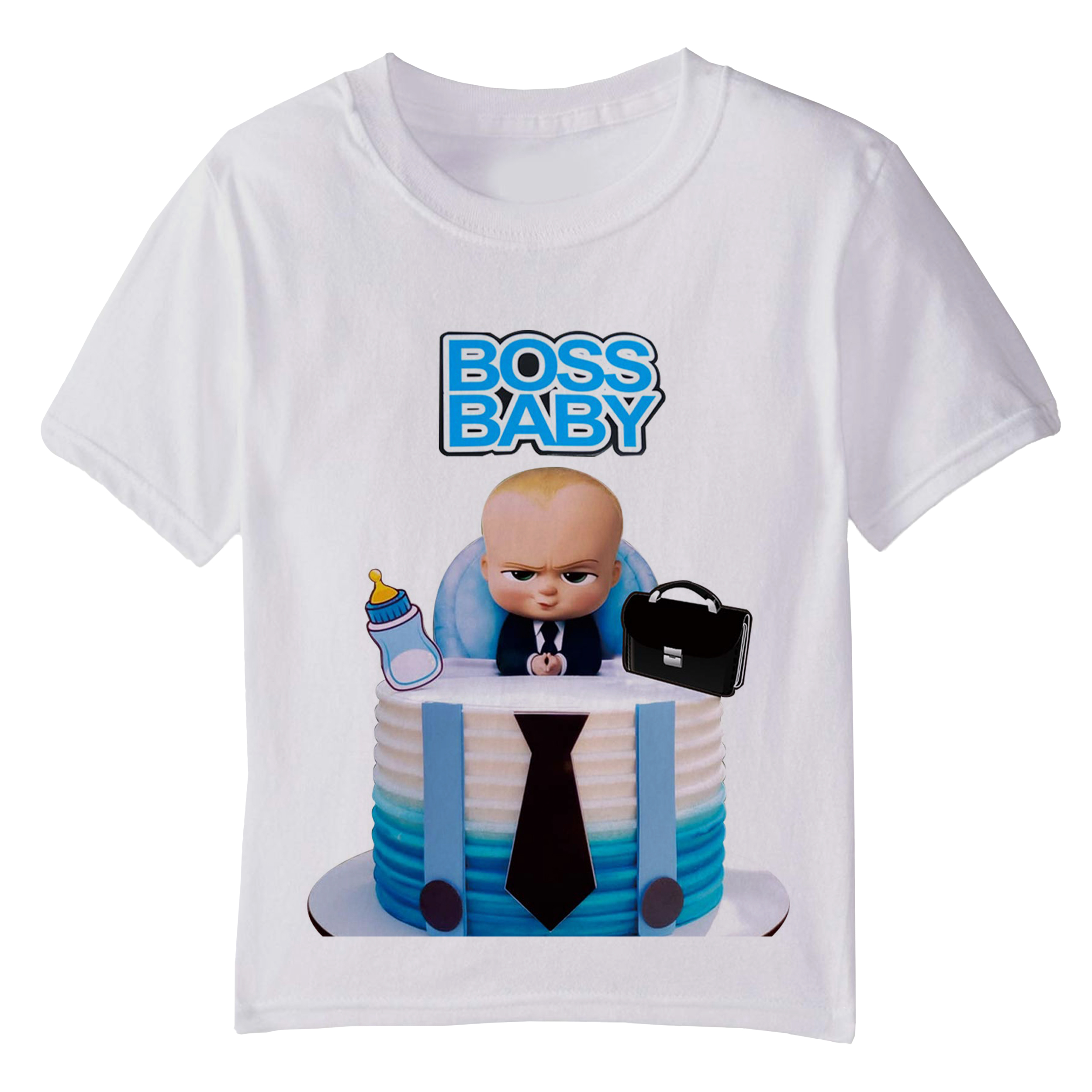 تی شرت آستین کوتاه بچگانه مدل تولدی بچه رئیس 009