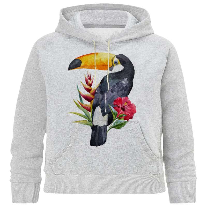 هودی دخترانه مدل M 231 پرنده