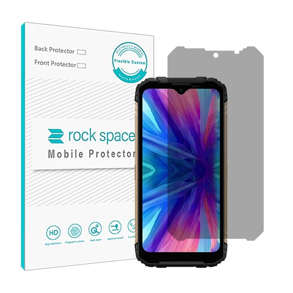 محافظ صفحه نمایش حریم شخصی راک اسپیس مدل HyPRV مناسب برای گوشی موبایل  دوجی مدل S96 Pro 
