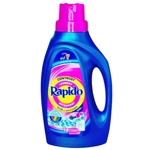 مایع لباسشویی ماشینی راپیدو با رایحه گل مناسب برای البسه رنگی حجم 1000 گرم