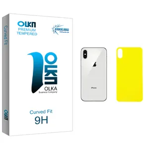 Cooling Olka glass Back Protector For Apple اپل iPhone X