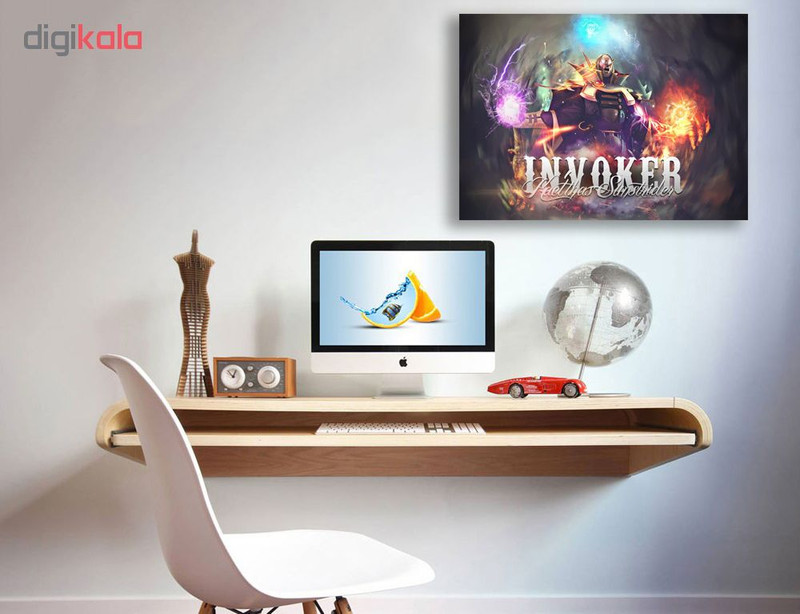 تابلو شاسی گالری استاربوی طرح Invoker مدل Dota 2 Game