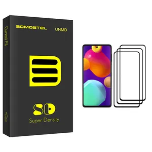Somastel Sd Glass Screen Protector For Samsung Galaxy M62 Pack Of 3