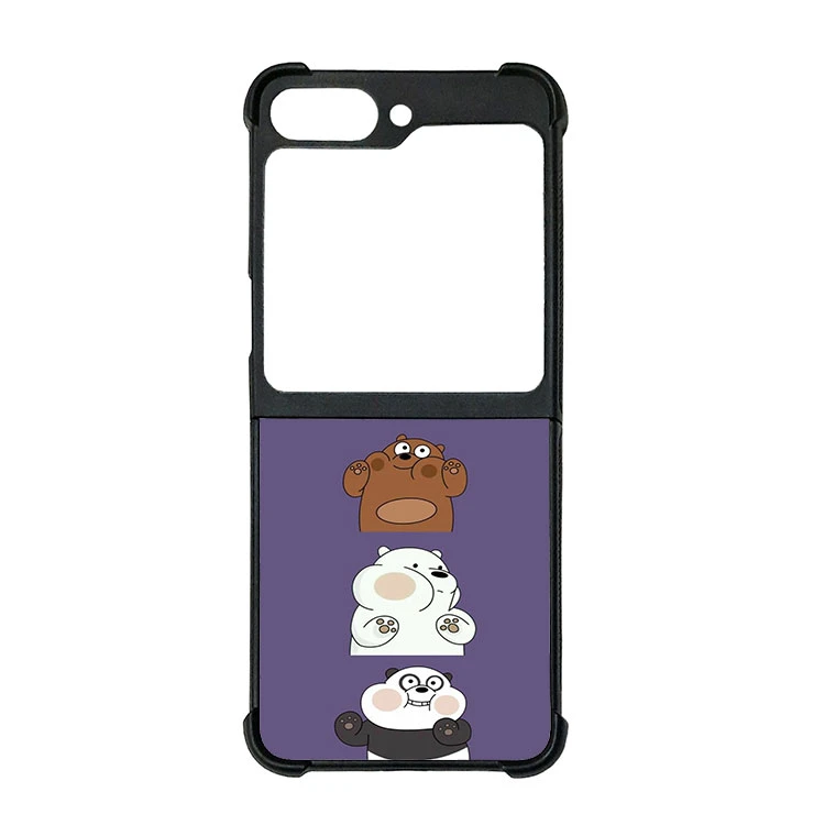 کاور قاب گارد هوم طرح خرس مناسب برای گوشی موبایل سامسونگ galaxy z flip 6