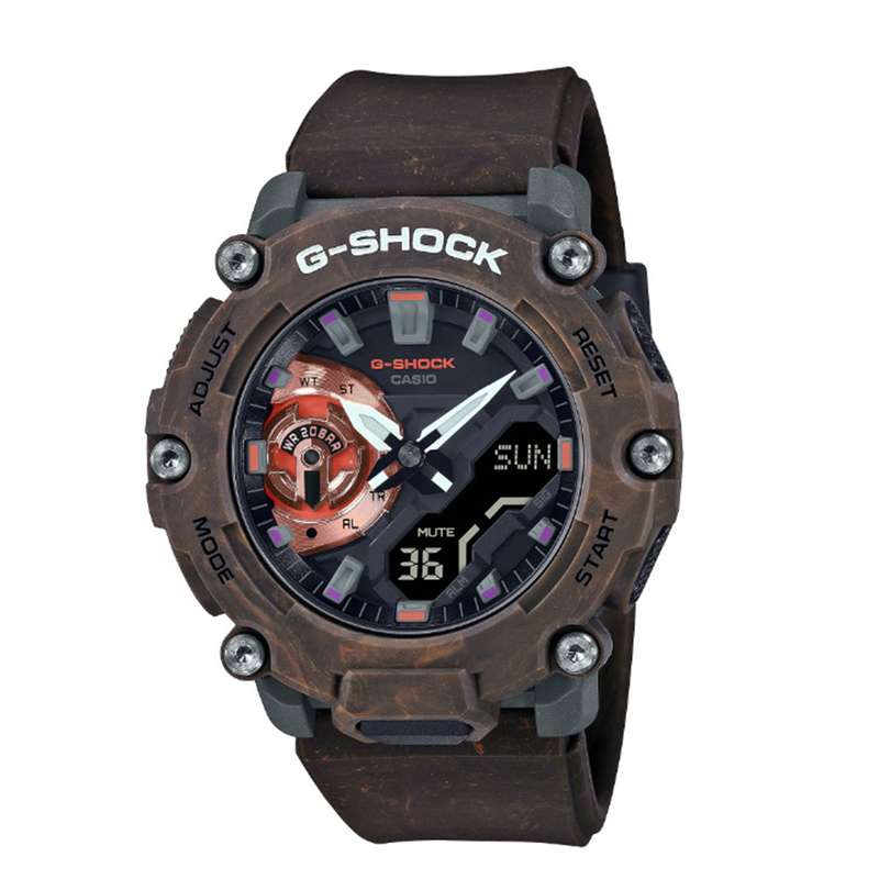 ساعت مچی عقربه ای مردانه کاسیو مدل GA-2200MFR-5ADR