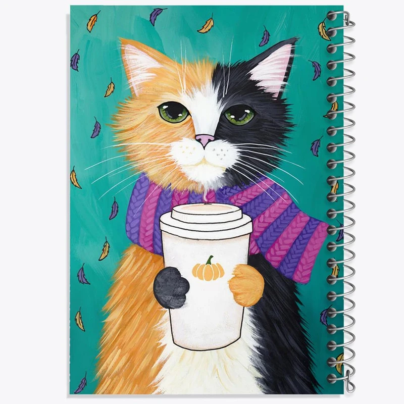 دفتر نت موسیقی 50 برگ خندالو مدل گربه کد 5193