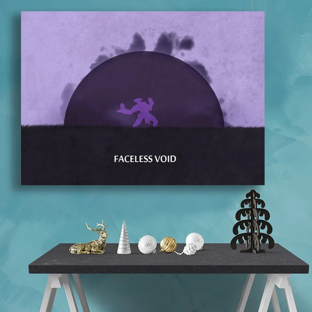 تابلو شاسی گالری استاربوی طرح Faceless Void مدل بازی Dota 2