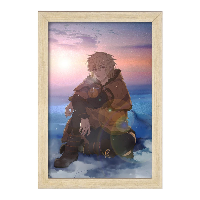 تابلو خندالو مدل تورفین انیمه حماسه وینلند Vinland Saga کد 27494