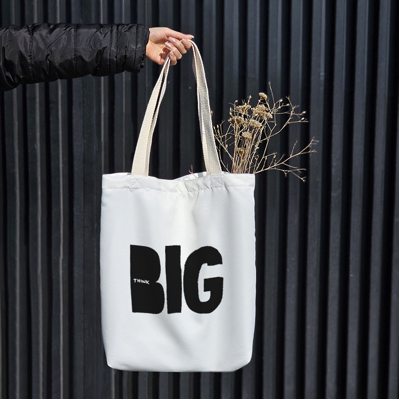 ساک خرید خندالو طرح بزرگ فکر کن کد 10311