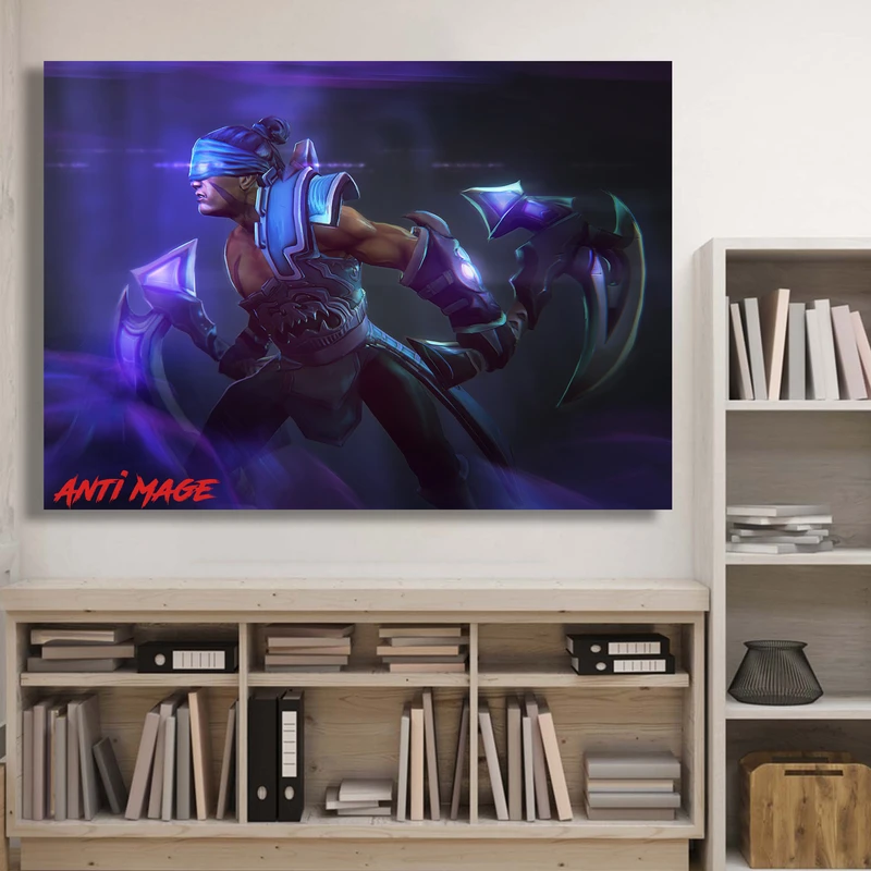 تابلو شاسی گالری استاربوی طرح Anti Mage مدل بازی Dota 2