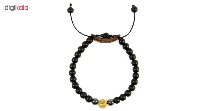 دستبند طلا 18عیار زنانه مردانه مانچو مدل bfg048