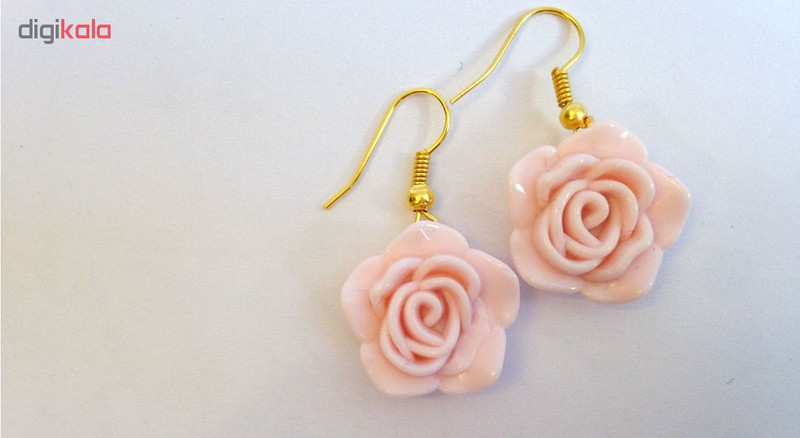 گوشواره زنانه نمدیکا طرح گل مرجانی گوشواره زنانه نمدیکا طرح گل مرجانی