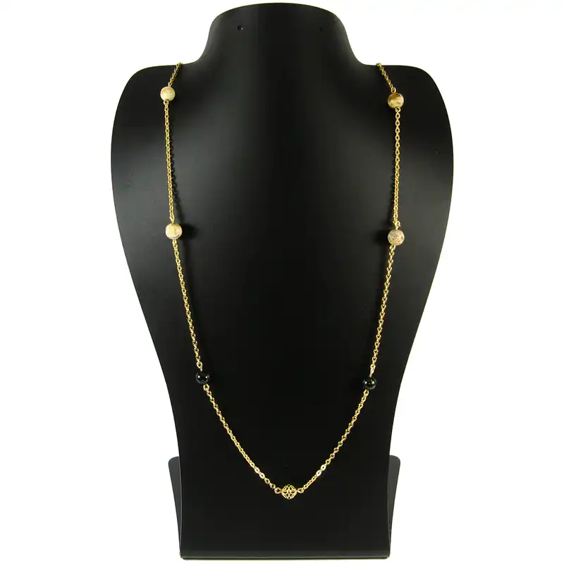 گردنبند طلا 18 عیار زنانه مانچو مدل SFG607