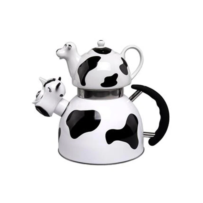 ست کتری و قوری طرح گاو