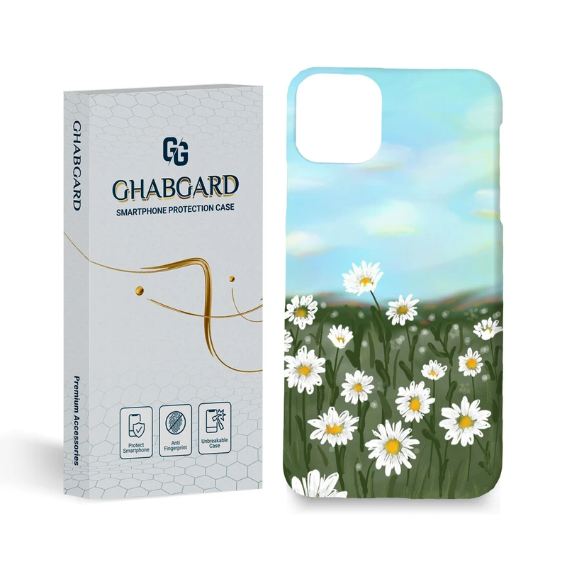 کاور قاب گارد مدل گل مناسب برای گوشی موبایل اپل  iPhone 11 Pro Max 