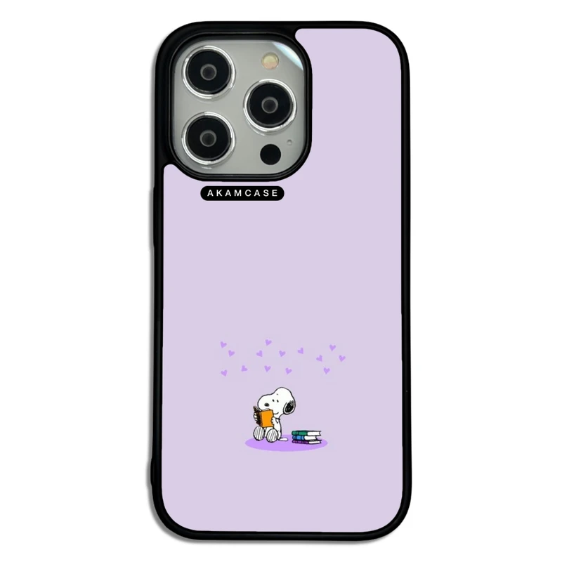 کاور آکام مدل AMC-WA14PRO-SNOOPY-36 مناسب برای گوشی موبایل اپل iPhone 14 Pro