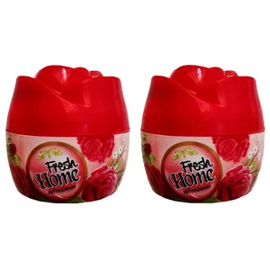 خوشبوکننده هوا هوم فرش مدل FLOWER رایحه رُز حجم 130 میلی لیتر مجموعه دو عددی