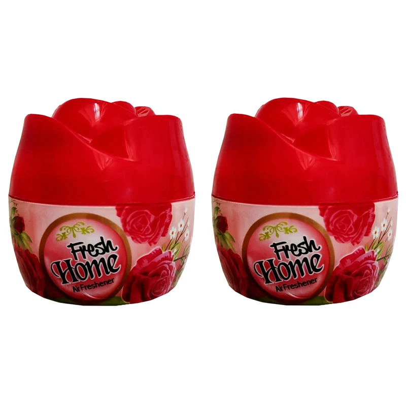 خوشبوکننده هوا هوم فرش مدل FLOWER رایحه رُز حجم 130 میلی لیتر مجموعه دو عددی