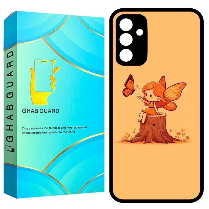 کاور قاب گارد طرح پروانه مدل GCHPA34 مناسب برای گوشی موبایل سامسونگ Galaxy A34 5G  
