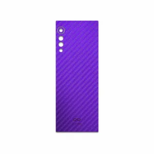 MAHOOT Purple-Fiber Cover Sticker for LG Velvet 5G