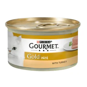 کنسرو گربه پورینا مدل Gourmet طعم بوقلمون 85 گرمی