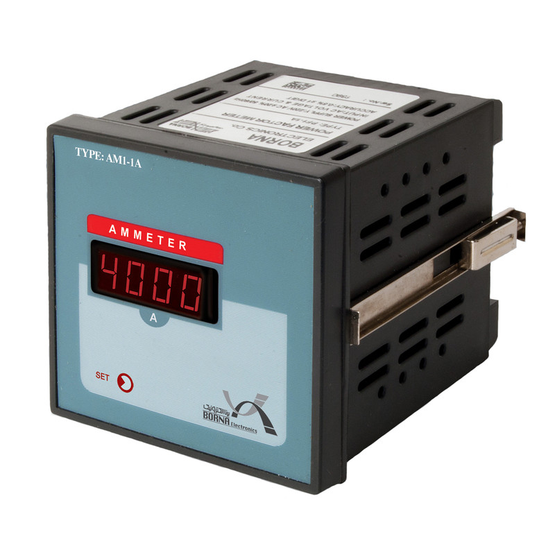 آمپر متر تک فاز برنا الکترونیک مدل AM1-1A