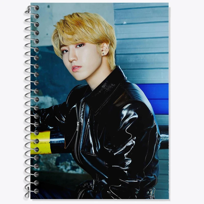 دفتر لغت 50 برگ خندالو مدل هان گروه استری کیدز Stray Kids کد 11860