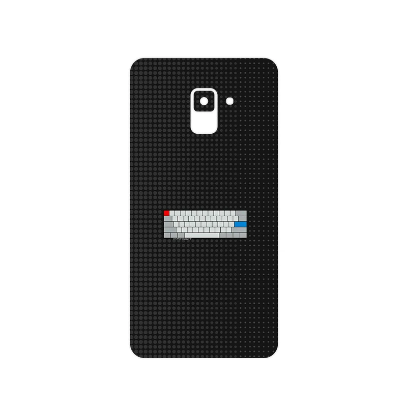 برچسب پوششی ماهوت مدل Minimal Keyboard Icon مناسب برای گوشی موبایل سامسونگ Galaxy A8 Plus 2018