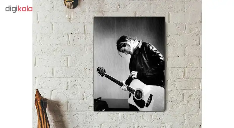 تابلو شاسی گالری آگاپه مدل H64 طرح Kurt Cobain
