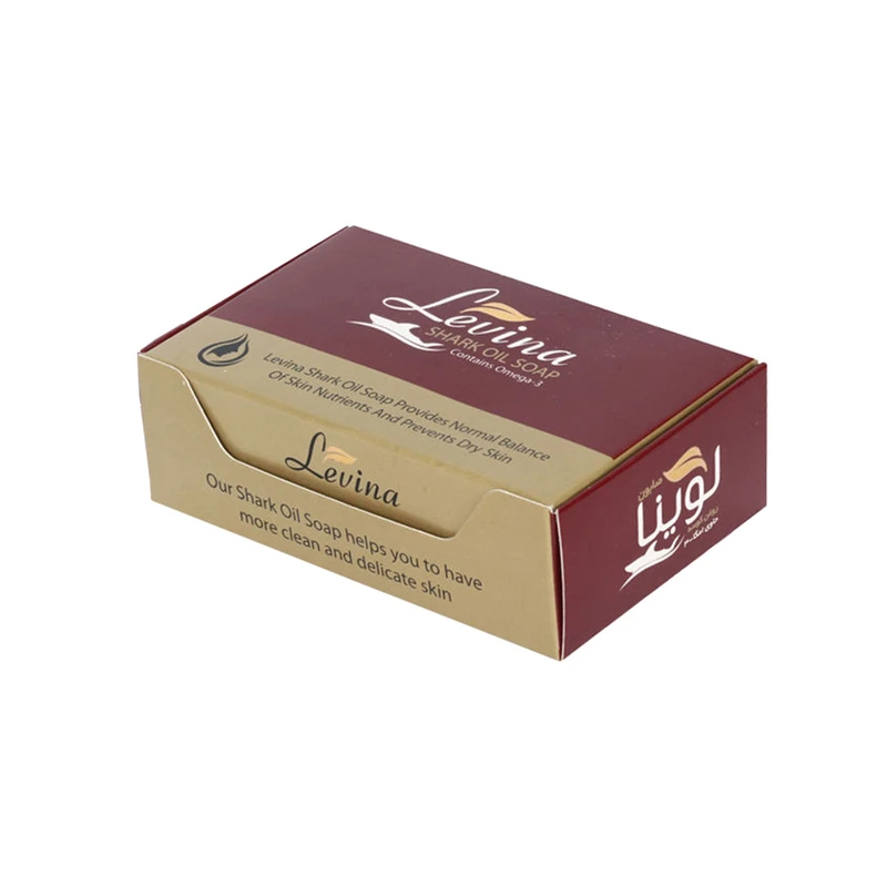 صابون لوینا مدل shark مقدار 120 گرم 