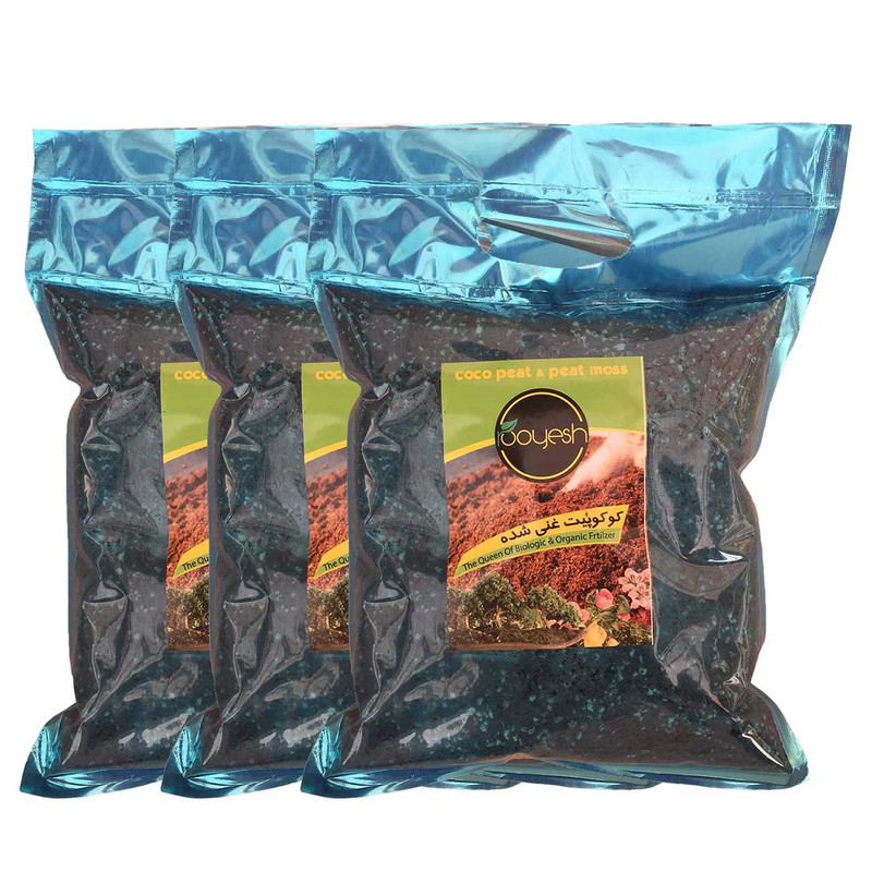 کوکوپیت پیت ماس رویش مقدار 1.5 کیلو گرم مجموعه 3 عددی کوکوپیت پیت ماس رویش مقدار 1.5 کیلو گرم مجموعه 3 عددی