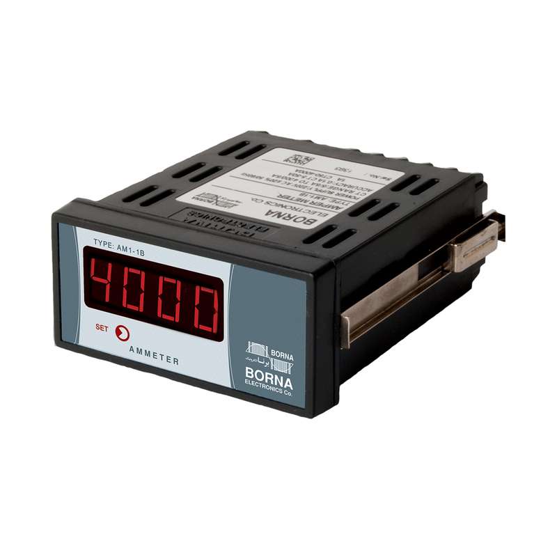 آمپر متر تک فاز برنا الکترونیک مدل AM1-1B آمپر متر تک فاز برنا الکترونیک مدل AM1-1B