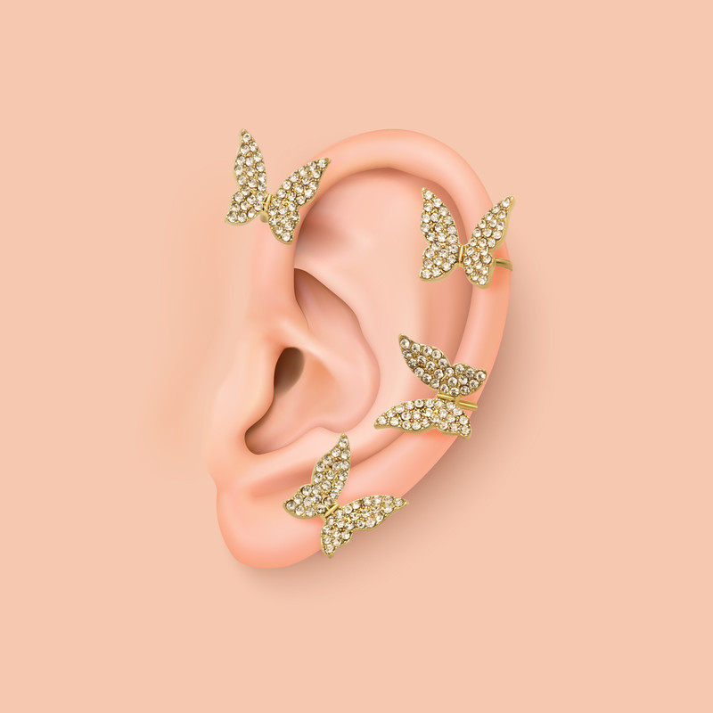 گوشواره زنانه پایتخت مدل PS1080 ایرکراس فیک