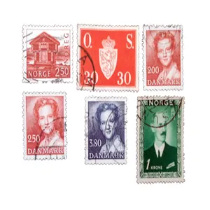 تمبر یادگاری مدل نروژ و دانمارک کد DS5136 مجموعه 6 عددی