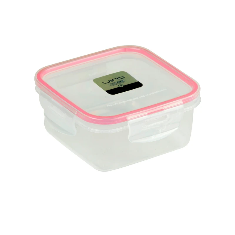 ظرف نگهدارنده ویرو پلاستیک مدل ایزی لاک مربع 4 کد 103