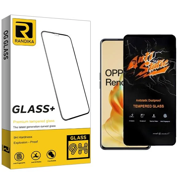 محافظ صفحه نمایش راندیکا مدل RK Antistatic مناسب برای گوشی موبایل اوپو Reno 8T