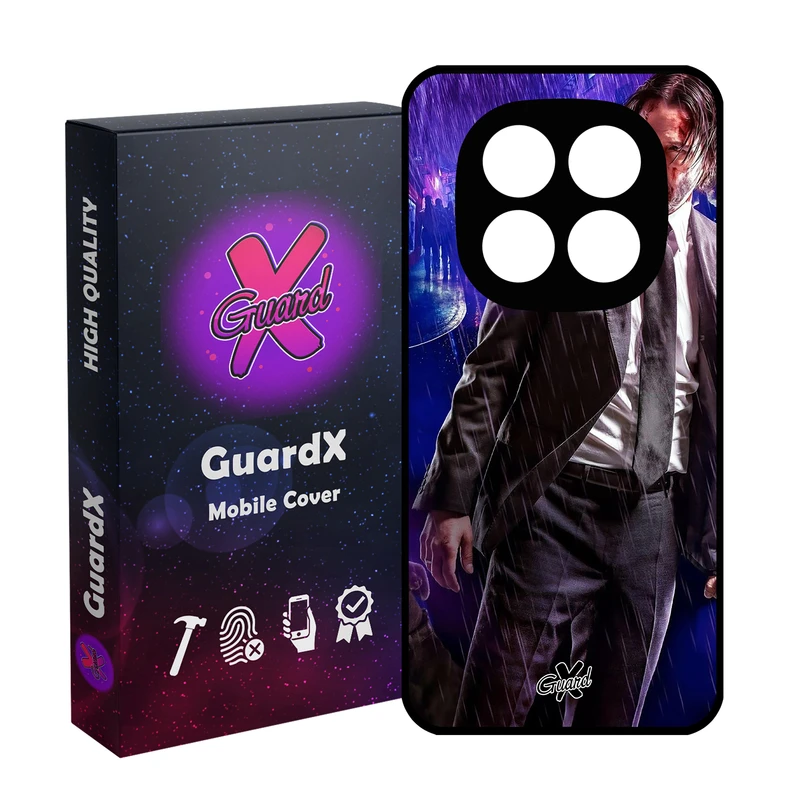 کاور گارد ایکس طرح John Wick مدل 10124 مناسب برای گوشی موبایل شیائومی Redmi Note 14 Pro 4G
