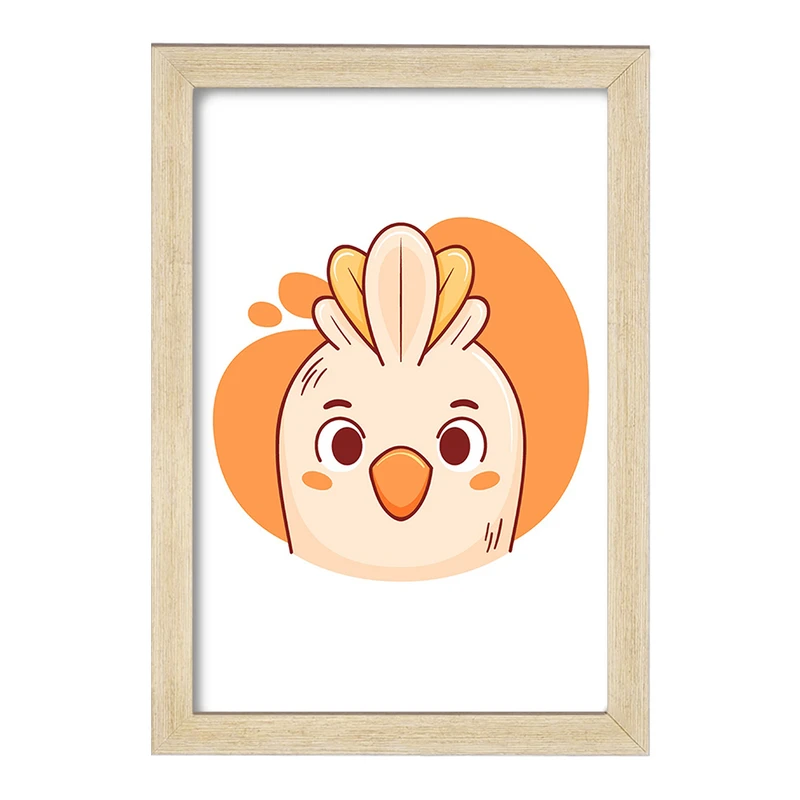 تابلو خندالو مدل جوجه حیوانات بامزه کد 37141