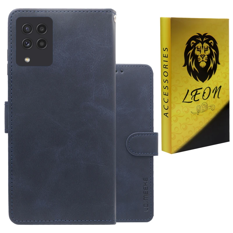 کیف کلاسوری لئون مدل Gira Oro مناسب برای گوشی موبایل سامسونگ Galaxy F12