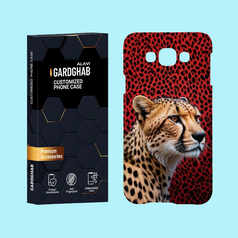 کاور گارد قاب علوی مدل حیوانات مناسب برای گوشی موبایل سامسونگ Galaxy E7 2015