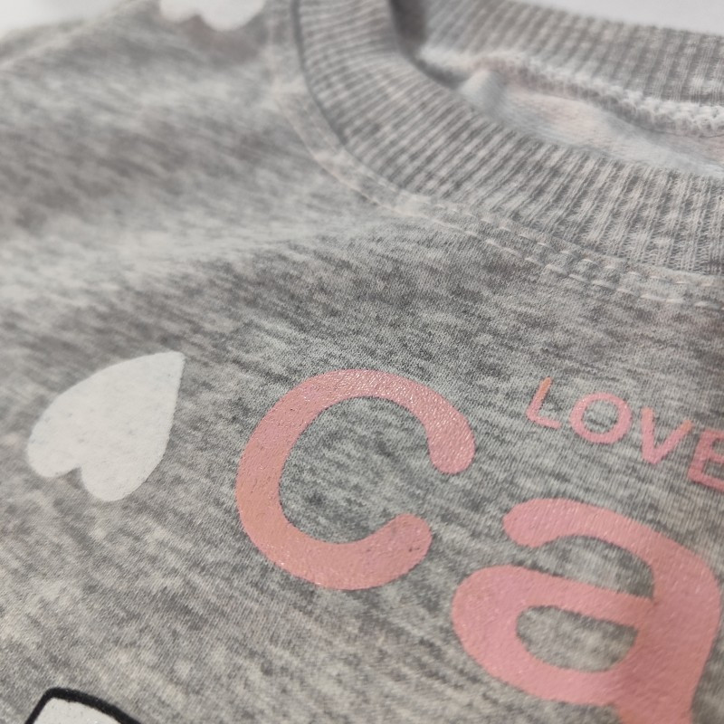 ست سویشرت و شلوار زنانه مدل ملانژ کد 15